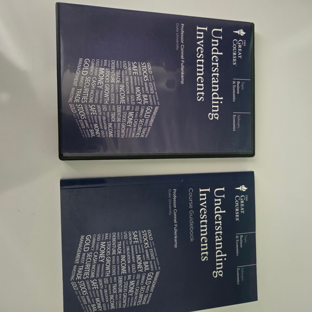 The Great Courses Understanding Investments DVD Set with Guidebook Fullenkamp